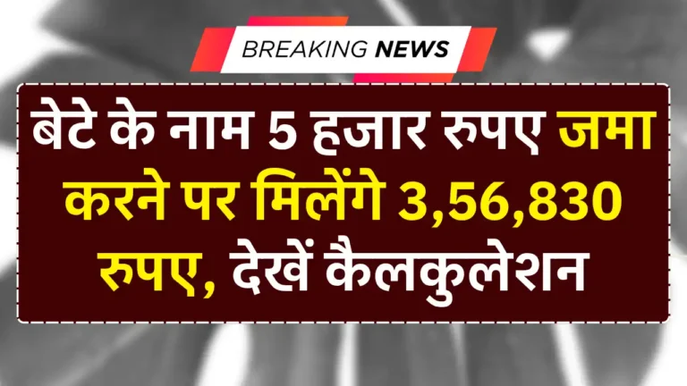 Post Office RD Scheme